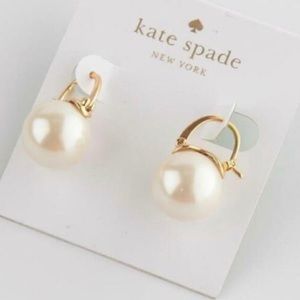 Kate Spade Shine On Bauble Pearl Drop Earrings KS